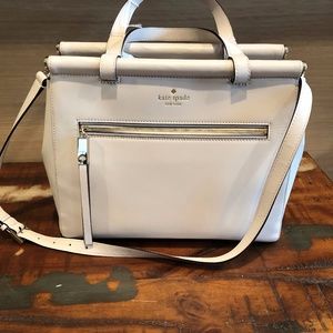 Kate Spade white large tote tote - $275